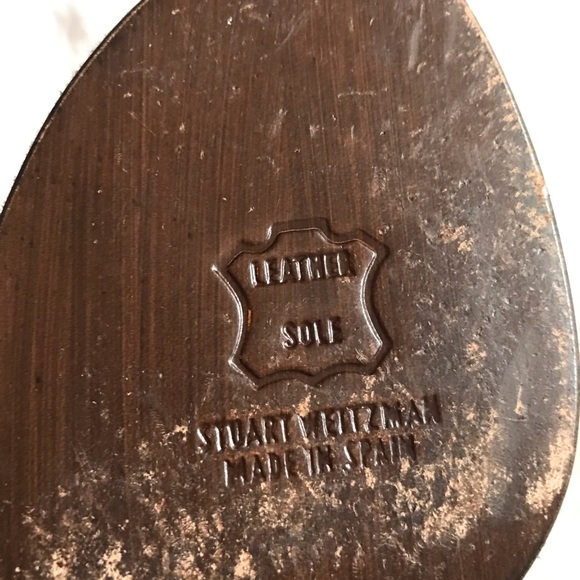 Stuart Weitzman Suede Studded Heels - Picture 6 of 8